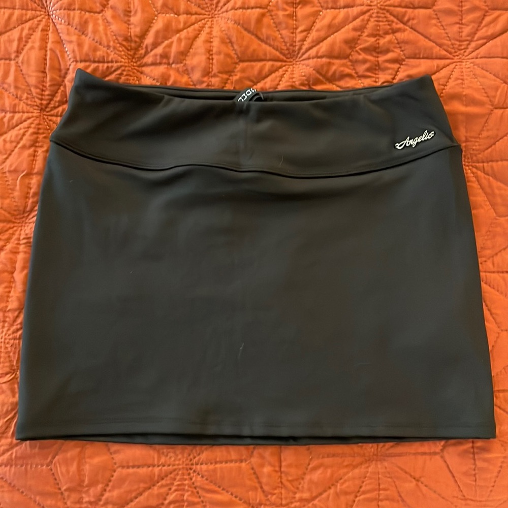 Black Mini Skirt Low Rise